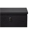 Kowo 2-Drawer Engineered Wood/Metal File Cabinet with Lock in Black