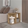 Orchards Console Sideboard 4 Shelves Light Oak Engineered Wood