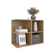 Orchards Console Sideboard 4 Shelves Light Oak Engineered Wood