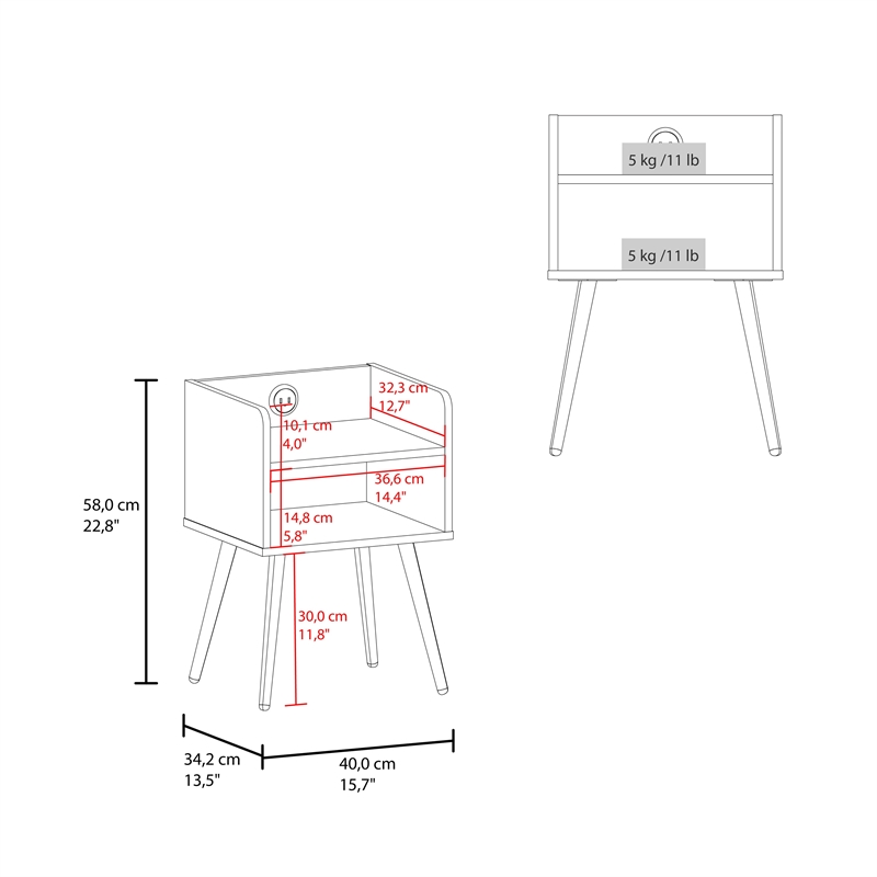 Morven Nightstand 22.8