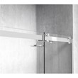 Elegant Kitchen and Bath Hamilton Frameless Aluminum Shower Door in Chrome