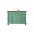 Elegant Kitchen and Bath Otto Single Solid Wood Bathroom Vanity in Green