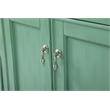 Elegant Kitchen and Bath Otto Single Solid Wood Bathroom Vanity in Green