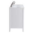 Elegant Kitchen and Bath Cape Cod Double Solid Wood Bathroom Vanity in White