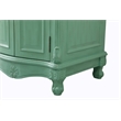 Elegant Kitchen and Bath Windsor Double Solid Wood Bathroom Vanity in Green