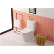 Elegant Kitchen and Bath Winslet Ceramic One-piece Elongated Toilet in White