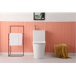 Elegant Kitchen and Bath Winslet Ceramic One-piece Elongated Toilet in White
