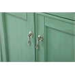Elegant Kitchen and Bath Otto Double Solid Wood Bathroom Vanity in Green