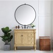 Elegant Kitchen and Bath Lexington Single Solid Wood Bathroom Vanity in Bronze