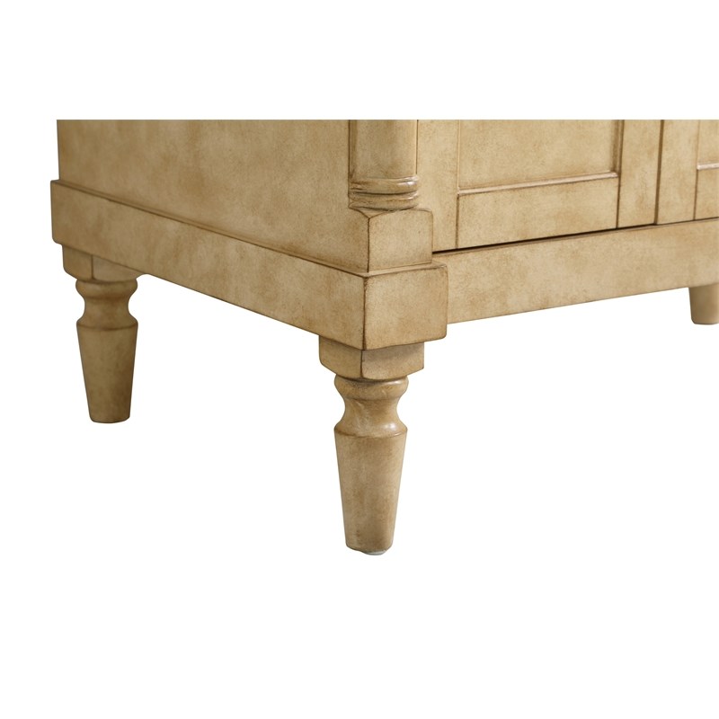 Elegant Kitchen and Bath Lexington Single Solid Wood Bathroom Vanity in Bronze