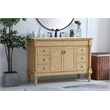 Elegant Kitchen and Bath Lexington Single Solid Wood Bathroom Vanity in Beige