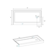 Elegant Kitchen and Bath Laredo 60x30