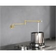 Elegant Kitchen and Bath Gabriel Brass Wall Mounted Pot Filler Faucet in Gold
