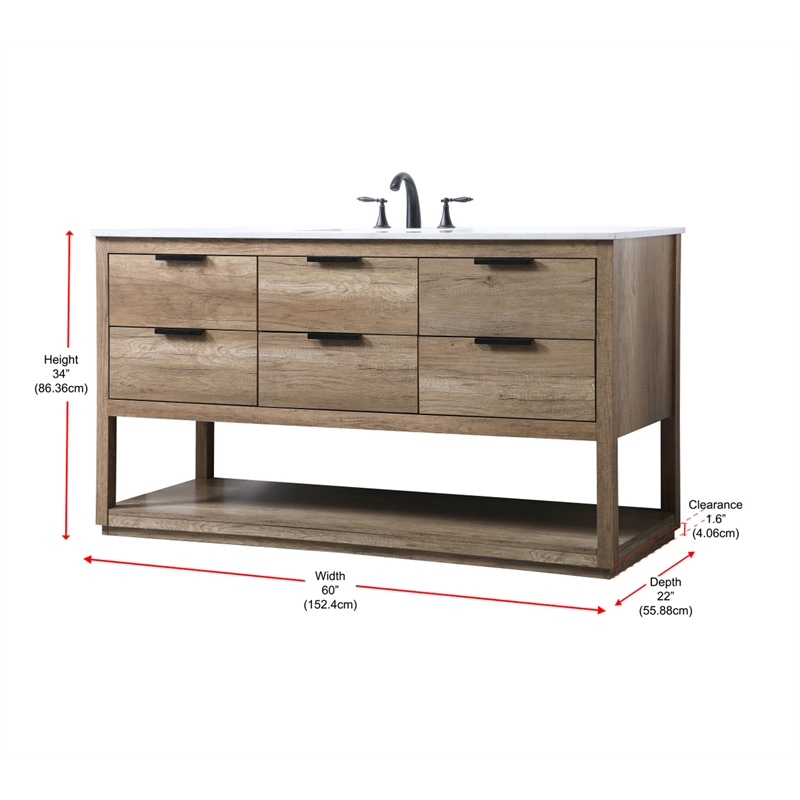 Elegant Kitchen and Bath Larkin 60