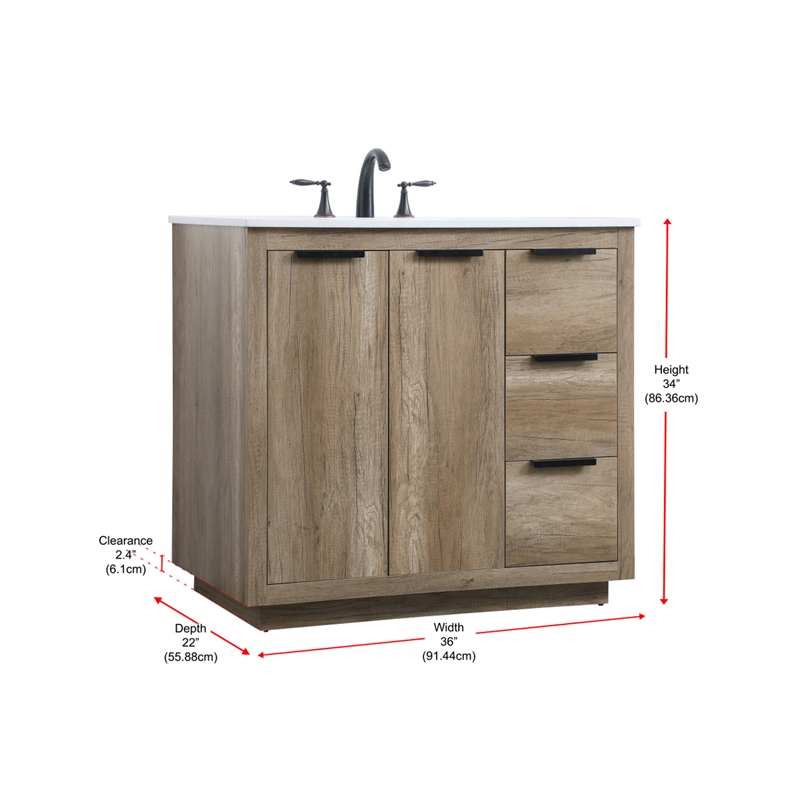 Elegant Kitchen and Bath Blake 36