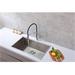 Elegant Kitchen and Bath Leonardo Brass Kitchen Faucet in Chrome