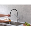 Elegant Kitchen and Bath Leonardo Brass Kitchen Faucet in Chrome