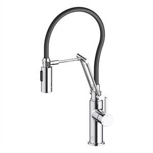 Elegant Kitchen and Bath Leonardo Brass Kitchen Faucet in Chrome