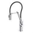 Elegant Kitchen and Bath Leonardo Brass Kitchen Faucet in Chrome
