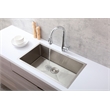 Elegant Kitchen and Bath Andrea Brass Kitchen Faucet in Chrome