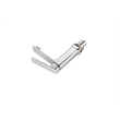 Elegant Kitchen and Bath Lena Brass Single Hole Bathroom Faucet in Chrome