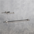 Elegant Kitchen and Bath Alma 2-Pc Stainless Steel Hardware Set in Nickel