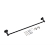 Elegant Kitchen and Bath Alma 2-Pc Stainless Steel Hardware Set in Black