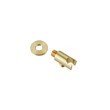 Elegant Kitchen and Bath George Brass Shower and Tub Faucet in Brushed Gold