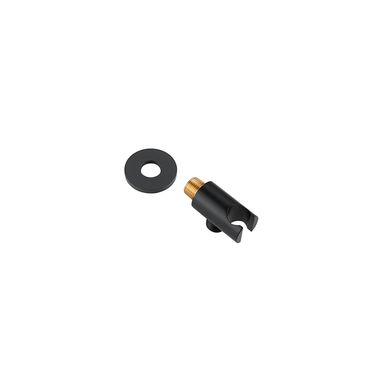 Elegant Kitchen and Bath George Brass Shower and Tub Faucet in Matte Black