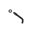 Elegant Kitchen and Bath George Brass Shower and Tub Faucet in Matte Black