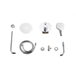 Elegant Kitchen and Bath George Brass Shower and Tub Faucet in Chrome