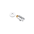Elegant Kitchen and Bath George Brass Shower and Tub Faucet in Chrome