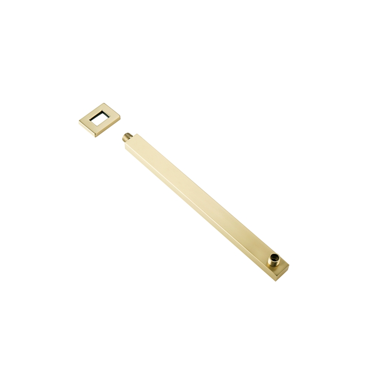 Elegant Kitchen and Bath Petar Brass Shower Faucet System in Brushed Gold