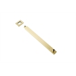 Elegant Kitchen and Bath Petar Brass Shower Faucet System in Brushed Gold