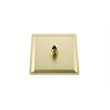 Elegant Kitchen and Bath Petar Brass Shower Faucet System in Brushed Gold