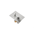Elegant Kitchen and Bath Petar Brass Shower Faucet System in Brushed Nickel