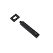 Elegant Kitchen and Bath Petar Brass Shower Faucet System in Matte Black