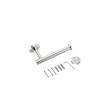 Elegant Kitchen and Bath Freya 4-Pc Stainless Steel Hardware Set in Nickel