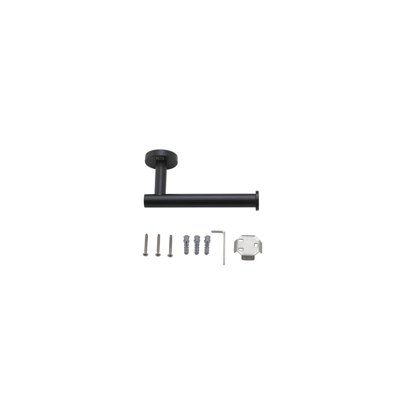 Elegant Kitchen and Bath Freya 4-Pc Stainless Steel Hardware Set in Black