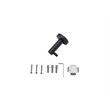 Elegant Kitchen and Bath Freya 4-Pc Stainless Steel Hardware Set in Black