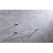 Elegant Kitchen and Bath Isla 2-Pc Stainless Steel Hardware Set in Chrome