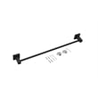 Elegant Kitchen and Bath Isla 2-Pc Stainless Steel Hardware Set in Black