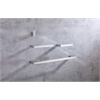 Elegant Kitchen and Bath Sofia 4-Pc Stainless Steel Hardware Set in Chrome