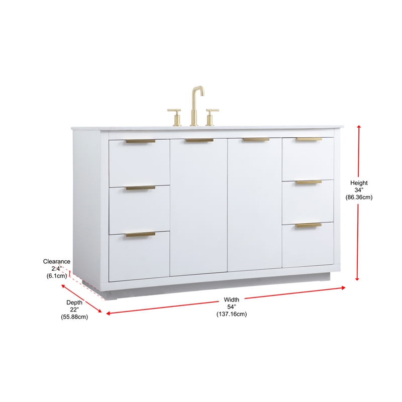 Elegant Kitchen and Bath Blake 54