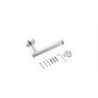 Elegant Kitchen and Bath Alma 3-Pc Stainless Steel Hardware Set in Nickel