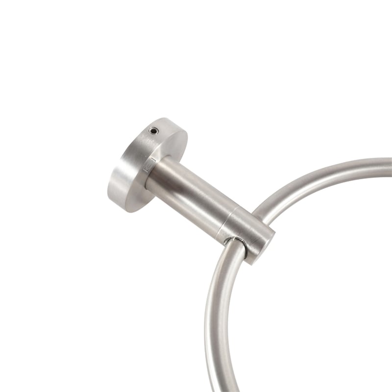 Elegant Kitchen and Bath Alma 3-Pc Stainless Steel Hardware Set in Nickel