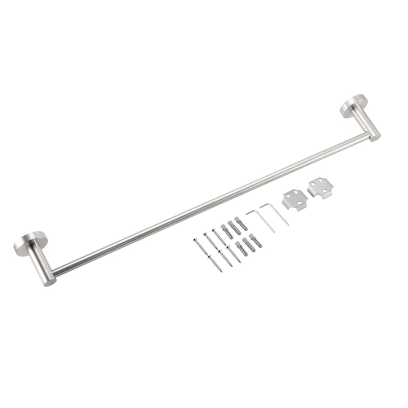 Elegant Kitchen and Bath Freya 3-Pc Stainless Steel Hardware Set in Nickel