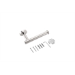 Elegant Kitchen and Bath Freya 3-Pc Stainless Steel Hardware Set in Nickel