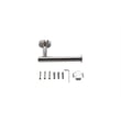 Elegant Kitchen and Bath Freya 3-Pc Stainless Steel Hardware Set in Chrome