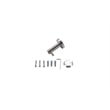 Elegant Kitchen and Bath Freya 3-Pc Stainless Steel Hardware Set in Chrome
